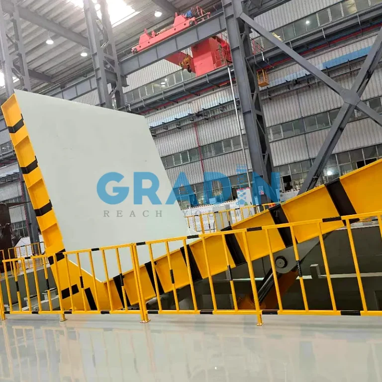 Gradin 160T Heavy Duty Upender for extreme heavy industrial load flipping
