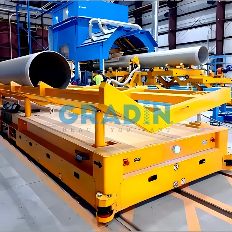 Gradin-Composite-Pipe-RGV-Bespoke-Rail-Guided-Vehicle-System