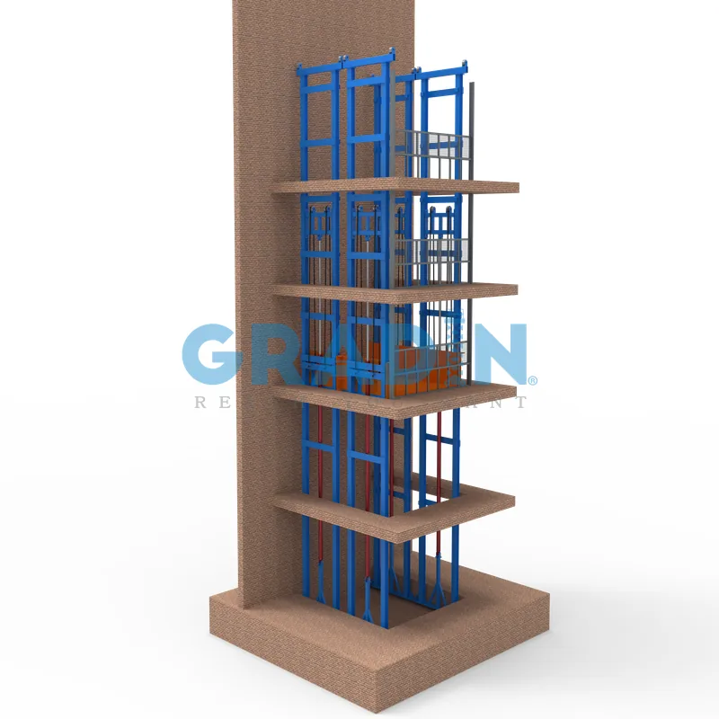 Gradin Bespoke 8-Post Cargo Lift 150T Heavy-Duty