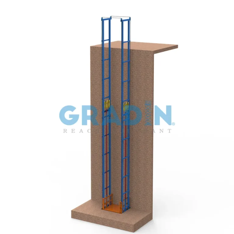 Gradin Bespoke High-Reach Cargo Lift 150T Heavy-Duty