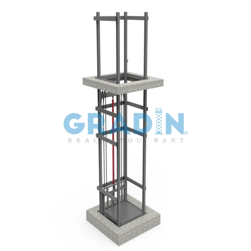 Gradin Bespoke Single-Cylinder 4-Post Lift 150T