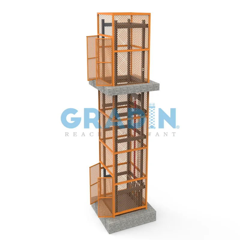 Gradin Bespoke Guarded Single-Cylinder Lift 150T