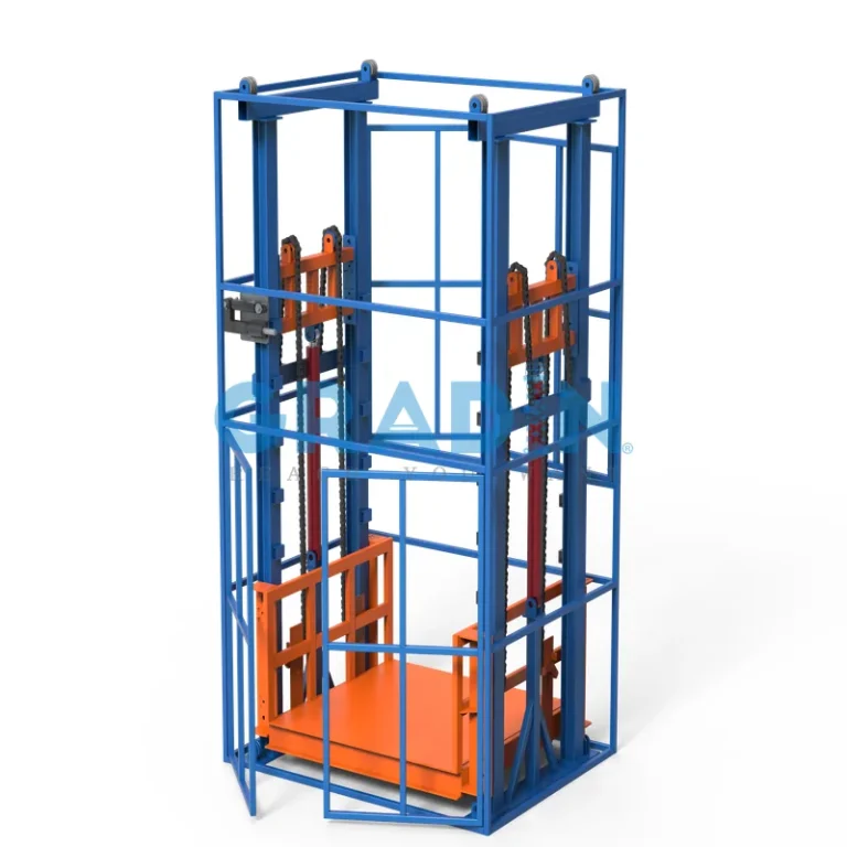 Gradin Bespoke Guarded Hydraulic Cargo Lift